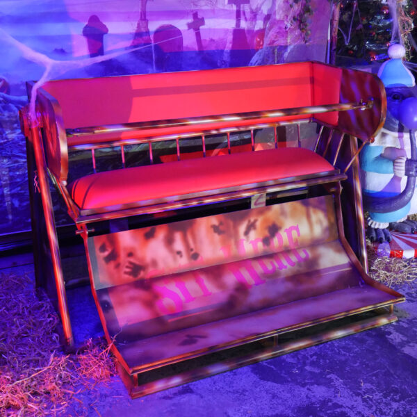 Carousel Bench (Metal), 153x99x103cm - Image 7