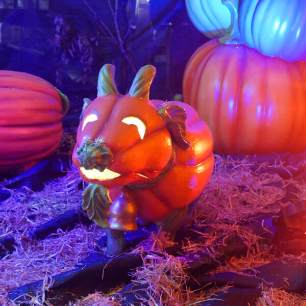 Pumpkin Goat, 85x40x65cm, E27 bulb not included - Image 6