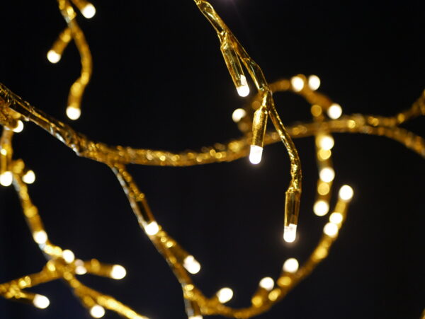 Glamour Branch Lite 288 LEDww, 4 x 0.8m, Gold Foil Cable, 36V - Image 5