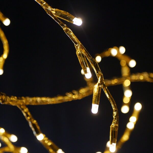 Glamour Branch Lite 288 LEDww, 4 x 0.8m, Gold Foil Cable, 36V - Image 6