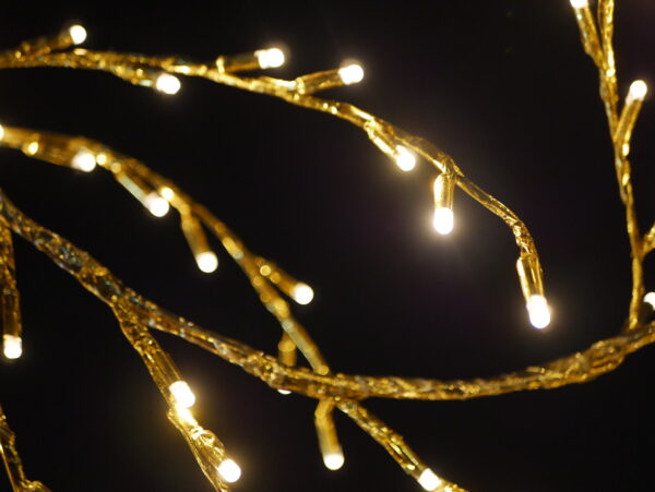 Glamour Branch Lite 288 LEDww, 4 x 0.8m, Gold Foil Cable, 36V - Image 7