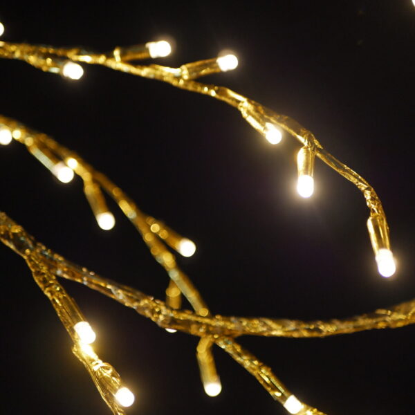 Glamour Branch Lite 288 LEDww, 4 x 0.8m, Gold Foil Cable, 36V - Image 7