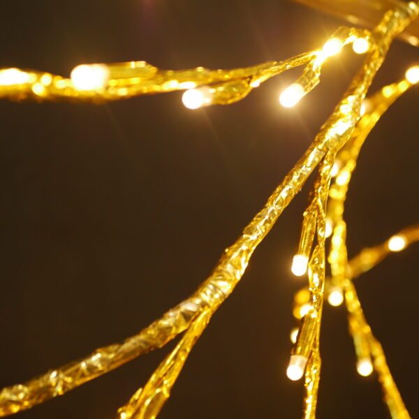 Glamour Branch Lite 288 LEDww, 4 x 0.8m, Gold Foil Cable, 36V - Image 8