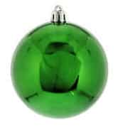 80mm Shiny Rich Green Bauble