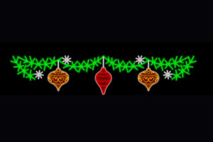Pendant & Garland Chain 550x115cm 230v, 5m Power cord & 3-pin Mains Plug