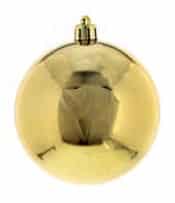 150m Shiny Classic Gold Bauble