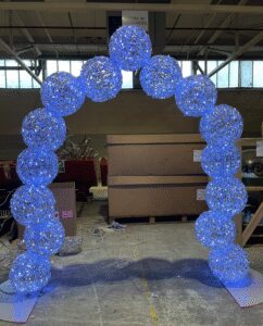 Orbital Arch 240x245x55cm WH+WH.FL, 36v, 89.6W