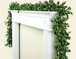 Luxury Artificial Mistletoe, 274cm x 30cm dia