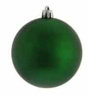 60mm Matt Rich Green Bauble
