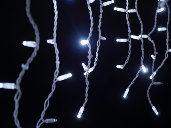 Ice Lite®QF+, 102 LEDwh, 12 flash LEDwh 3mx 0,5m, white cable, 230V, 7W - Image 7