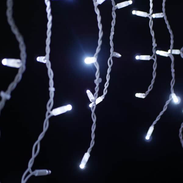 Ice Lite®QF+, 102 LEDwh, 12 flash LEDwh 3mx 0,5m, white cable, 230V, 7W - Image 7