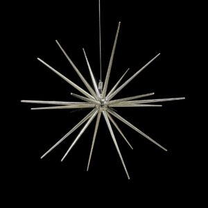 60cm Diameter Satelite Star - Silver