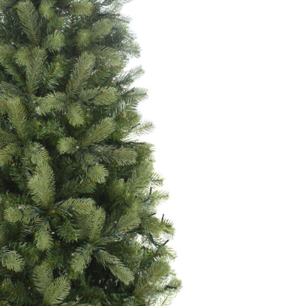 Deluxe Slim Mayberry PreLit Tree, 305cm x 183cm 1328 WA WH LEDs 24V, 4217 Tips Incl Metal Stand - Image 3