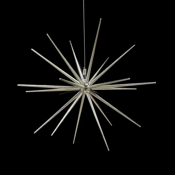60cm Diameter Satelite Star - Silver - Image 3