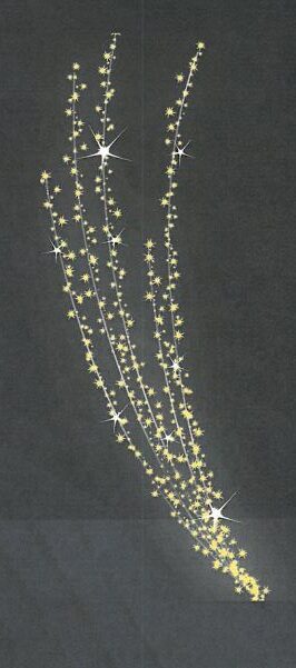 Gentle Branch Lamppost 90x240cm WA WH LED w/WH FL 230V 25W - Image 2