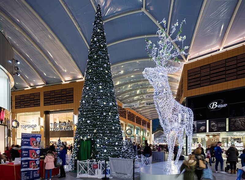 Stag Light Sculpture