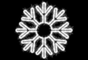 QF Ice 40cm Diameter white LED 7W