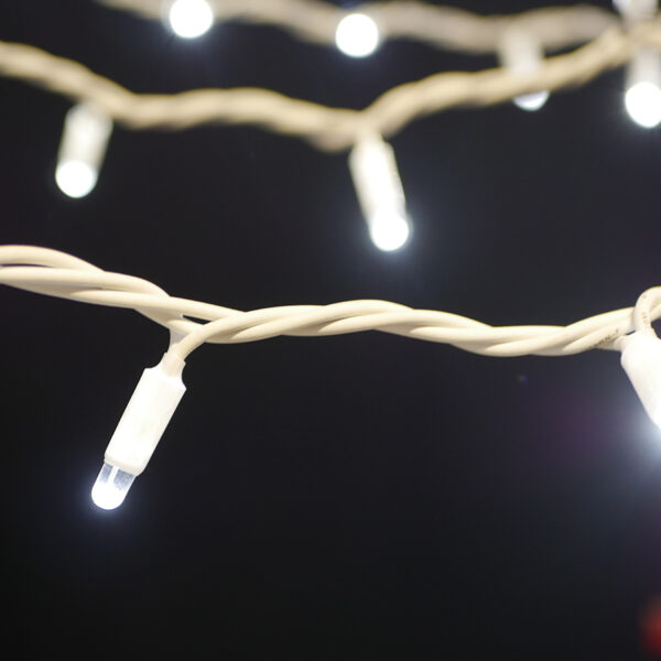 String Lite®160 LEDwh, 8m white rubber cable - Image 3