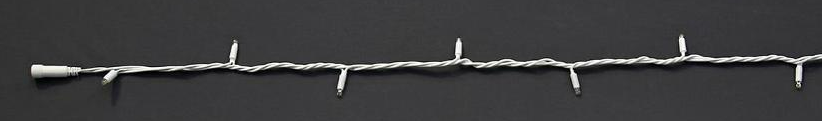 String Lite® 120, 20m, 120 LEDwh, White Rubber Cable