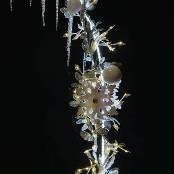 Winter Arch 220x200cm Floor Self Standing P/C RAL9005 Black - Image 3