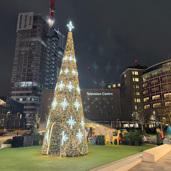 BBC Television Centre Christmas Tree 2