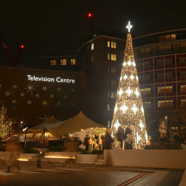 BBC Television Centre Christmas Tree