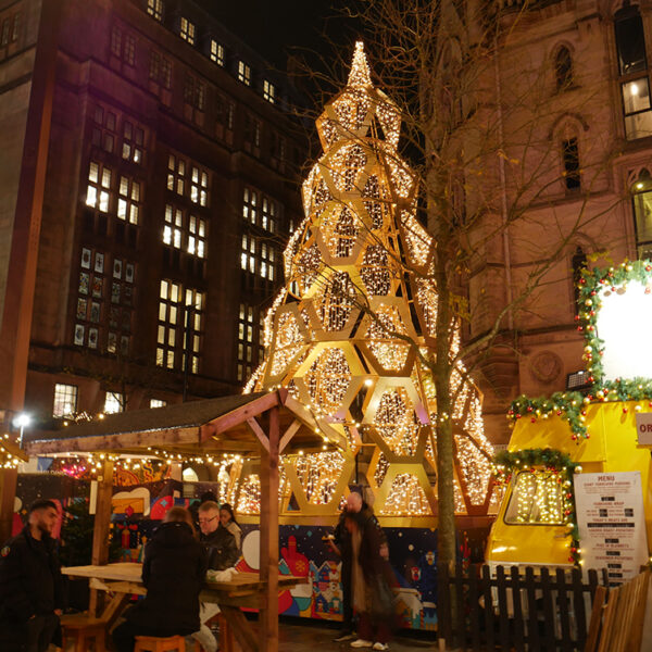 Manchester Honeycomb Christmas Tree