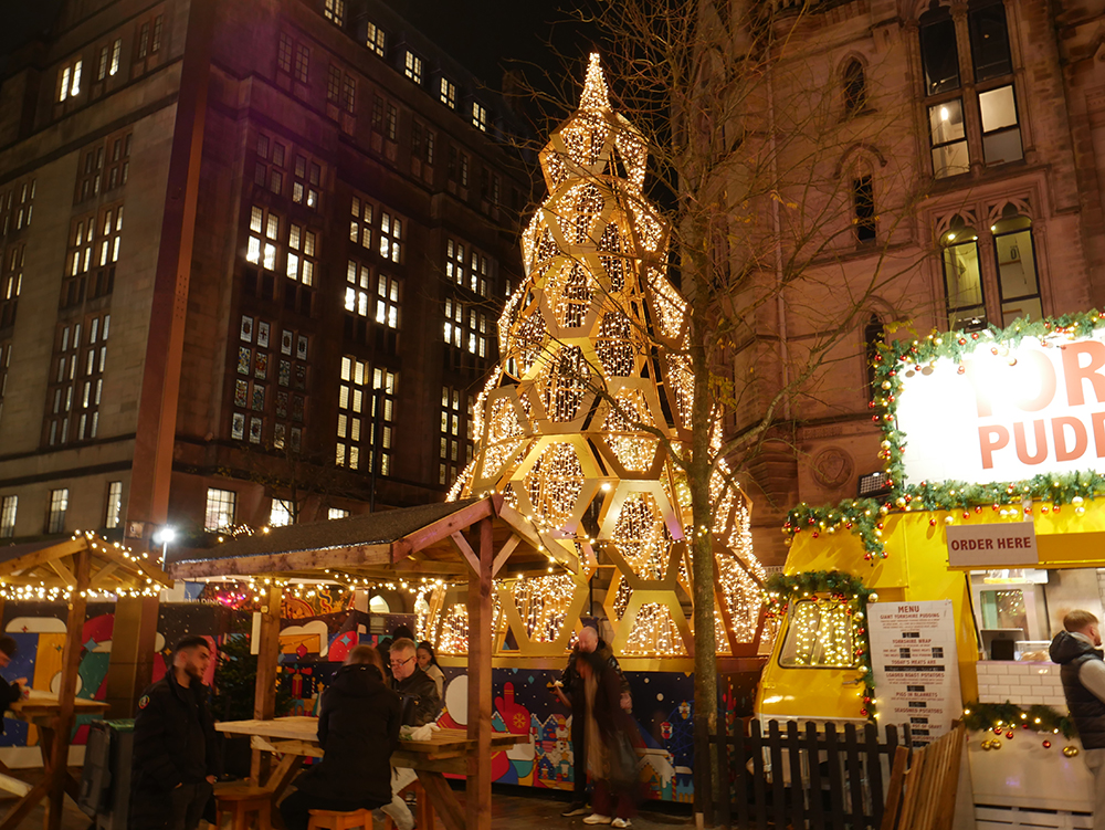 Manchester Honeycomb Christmas Tree