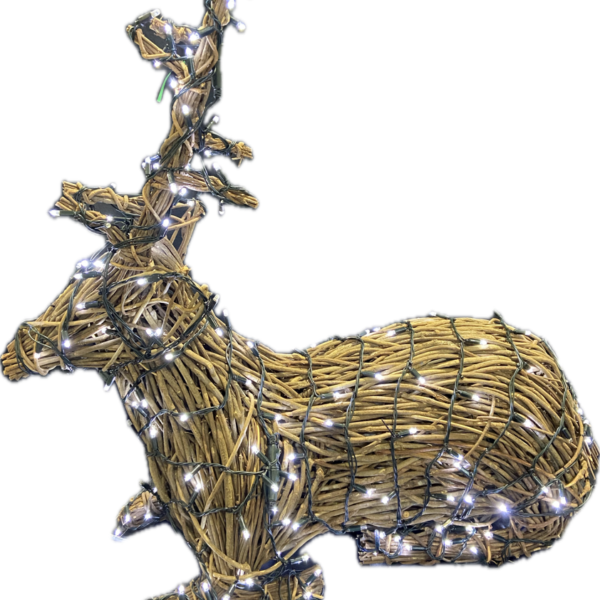 Woodland Stag Laying 35cm(W) x 80cm(H) x 80cm(D) - Image 4