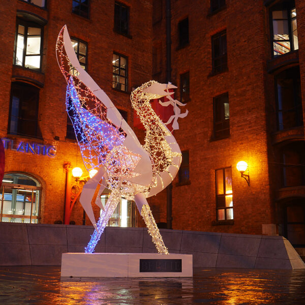 Royal Albert Dock Christmas Liver Bird 2