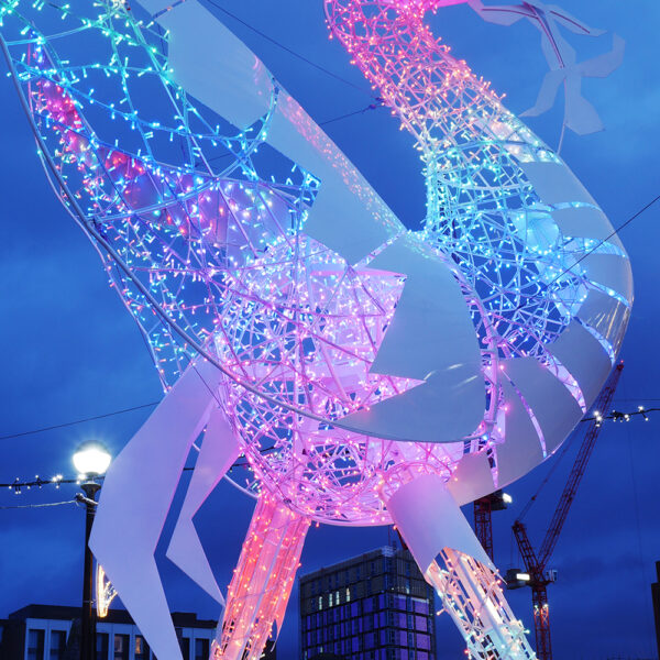 Royal Albert Dock Christmas Liver bird 3