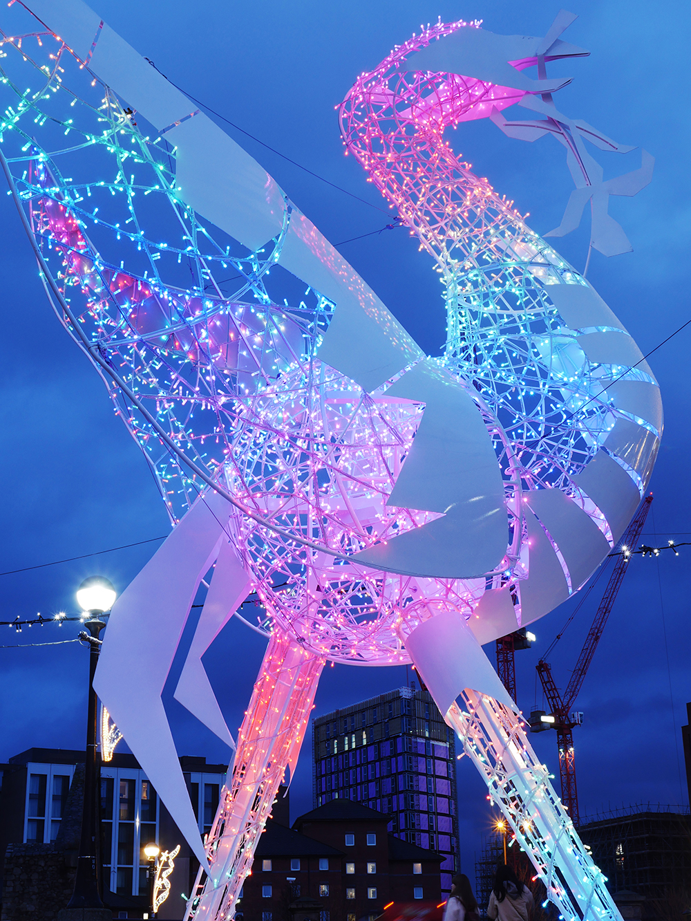 Royal Albert Dock Christmas Liver bird 3