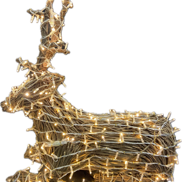 Woodland Stag Laying 80 x 80 x 35 cm 270 WW 10.1 Watt - Image 3