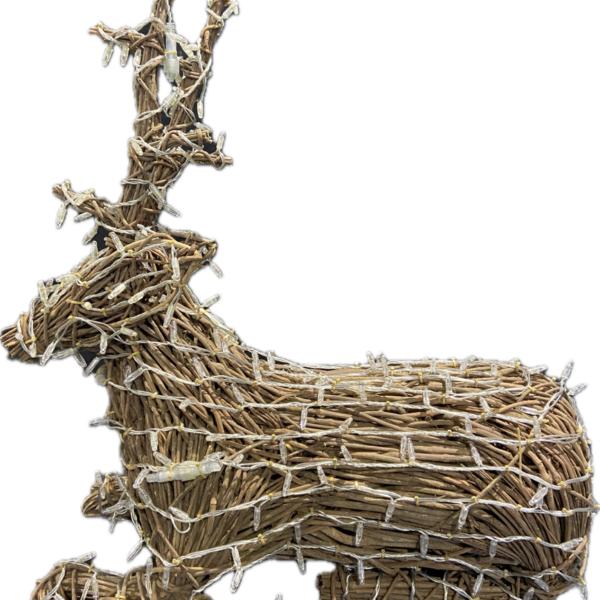 Woodland Stag Laying 80 x 80 x 35 cm 270 WW 10.1 Watt - Image 4