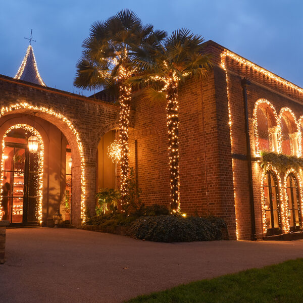 The Belvedere Restaurant Christmas Lighting