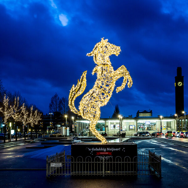 Horse Light Sculpture