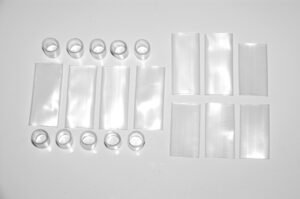 Rope Light Endcaps  10 end caps, 10 shrink tubes