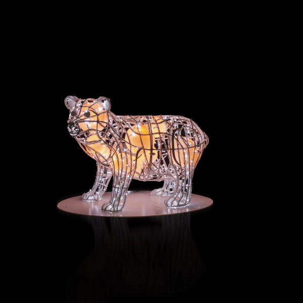 Ice Bear Puppy, 120x80x85cm - Image 4