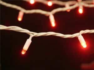 String Lite® 20m, LEDre, white rubber cable