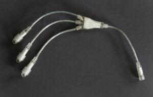 QF+ Divider 3, transparent PVC cable