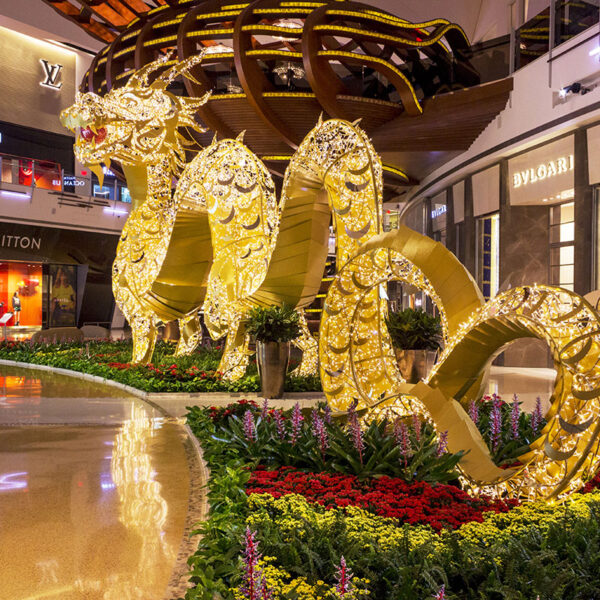 Dragon Light Sculpture 3