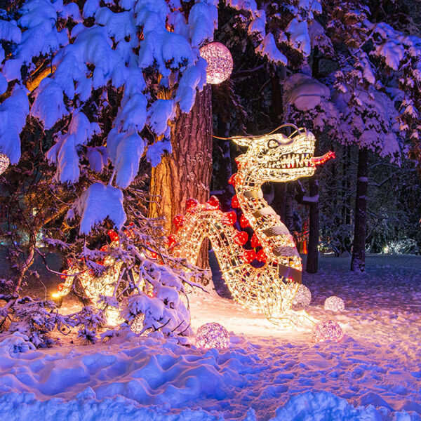 Dragon Light Sculpture 5