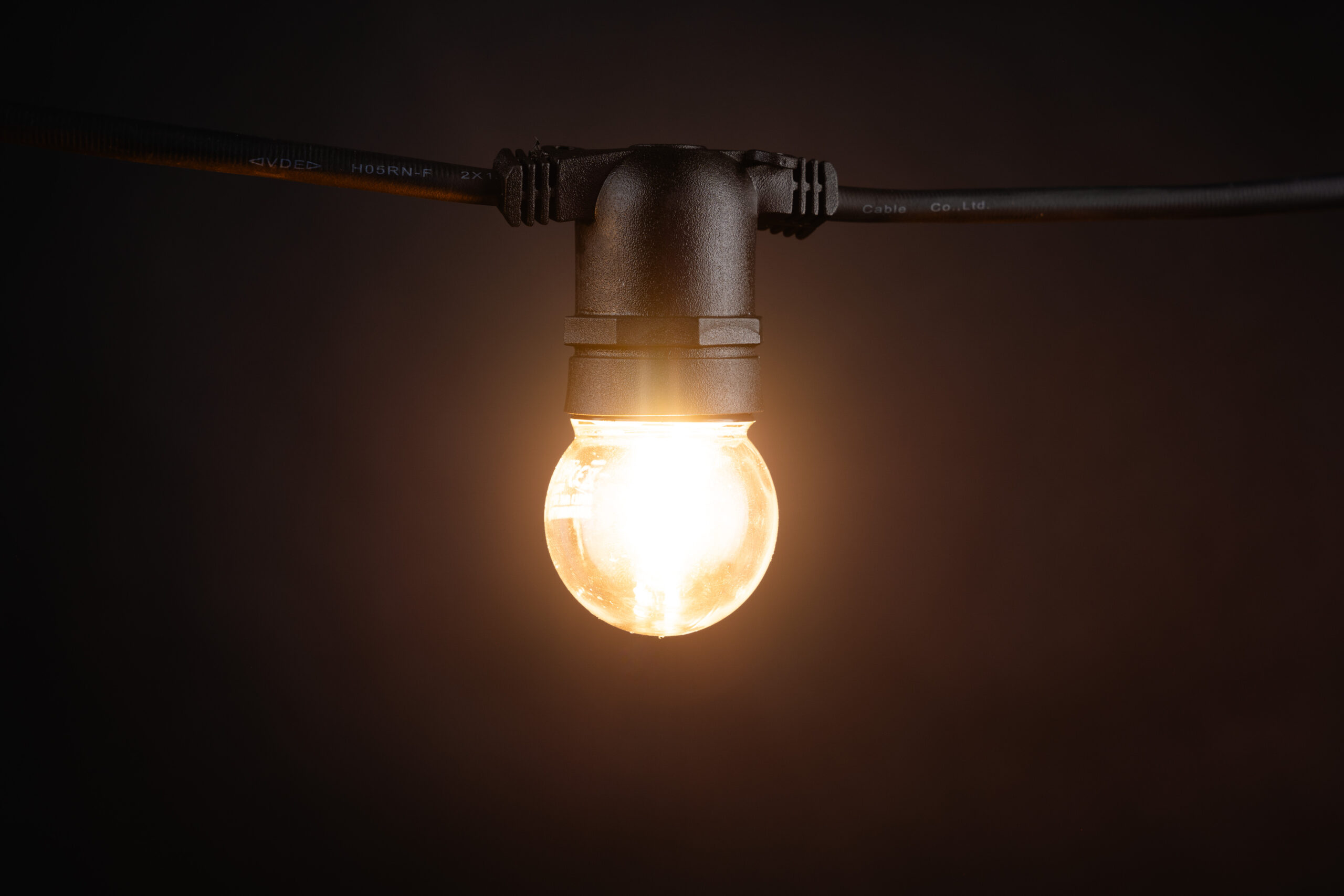 LED Deco Golf Ball, E27, LEDww clear cap