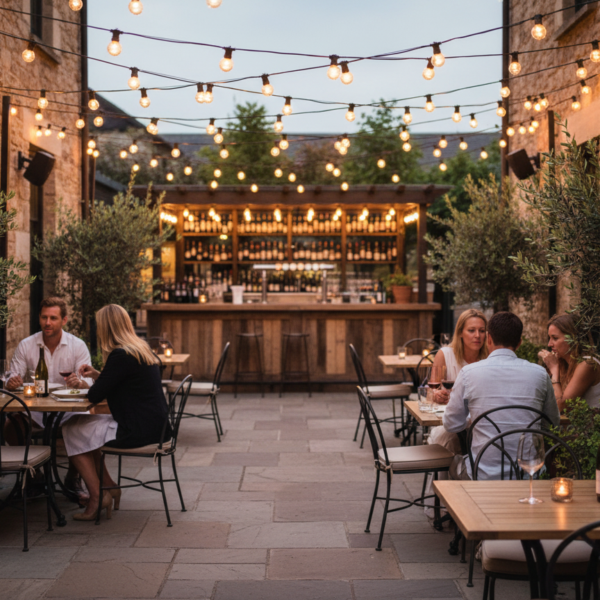 String Lite®QF+, 20 E14 sockets, 10m, black cable, 230V Bulbs Not Included - Image 8