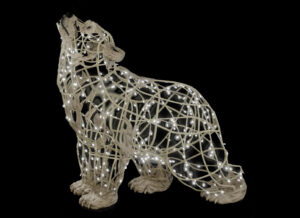 Polar Bear Cub, 43x91x90cm