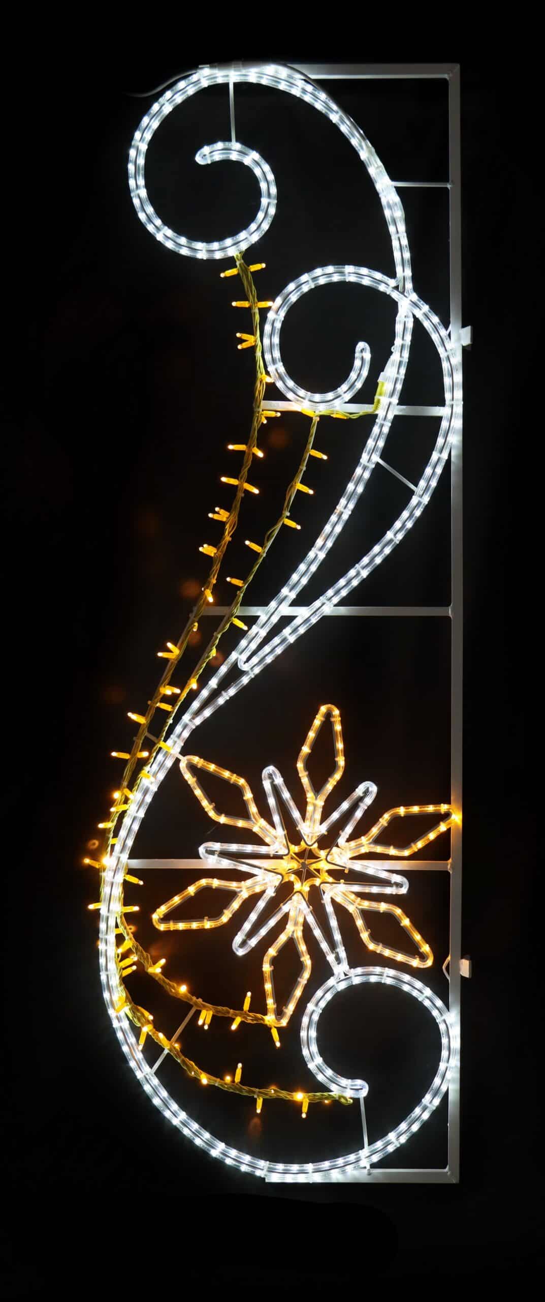 Snowflake Swirl, 66x200cm, 230v - Image 2