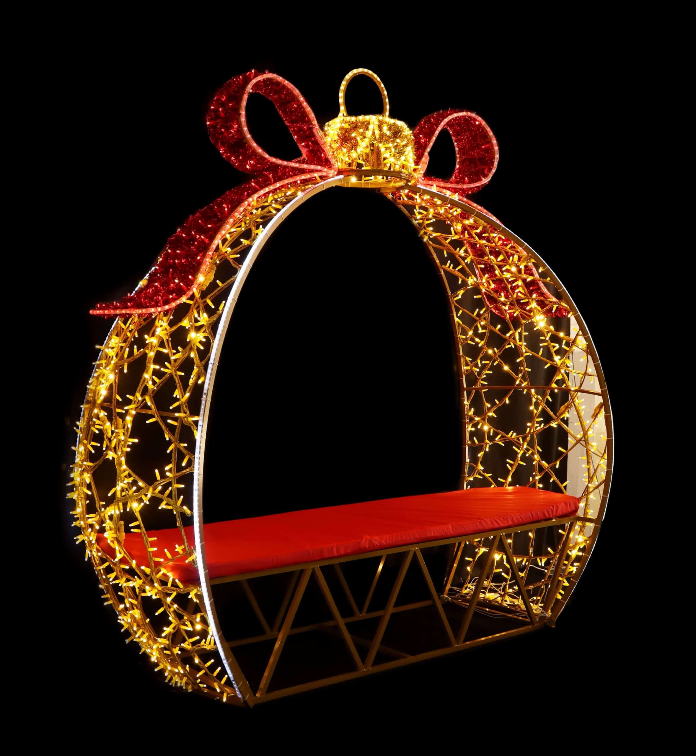 Bauble photo op with seat 230x220x86cm - Image 2