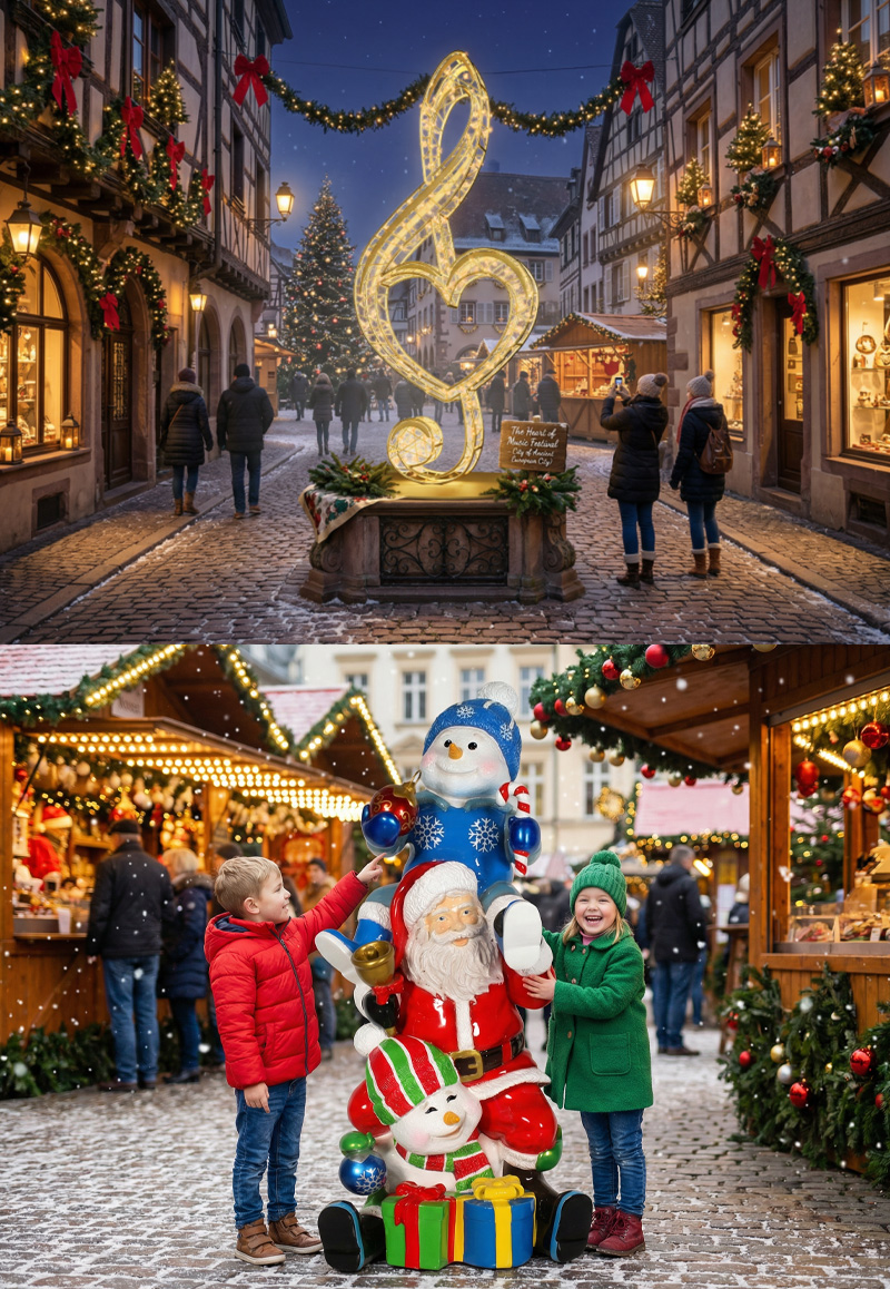 Christmas Light Sculpture and Christmas Prop image