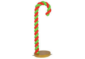 Candy Cane 200 (Red/Green), 60x60x205cm