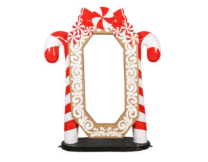 Gingerbread Frame Photo Op, 155x44x180cm